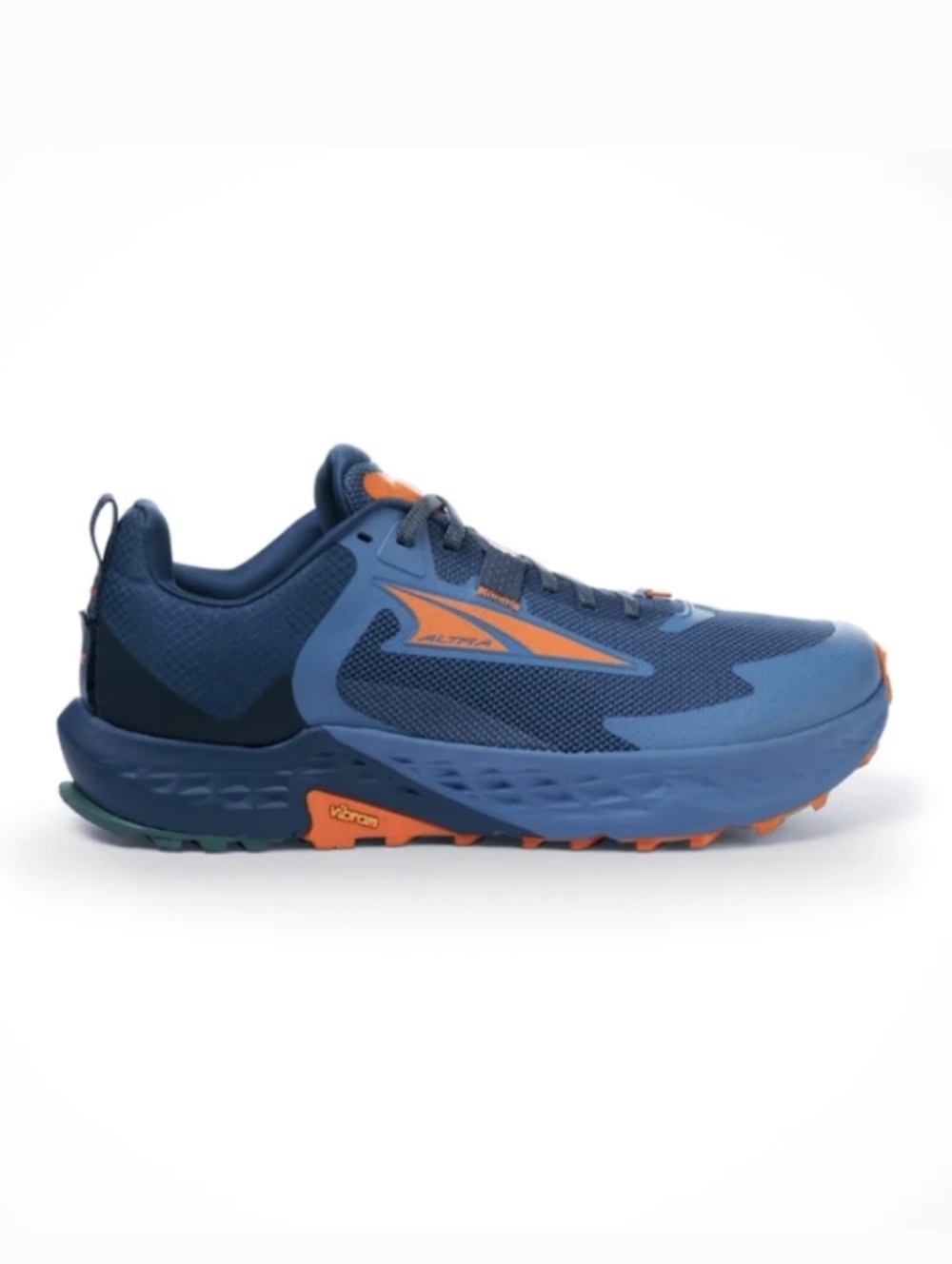 Altra Timp 5 Blue and Orange Trail Running Shoe Size 8.5